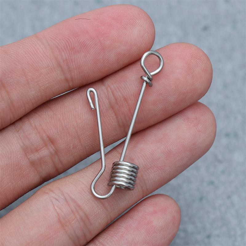 Rvs Voet Keten Voor Vogels Papegaaien Voet Keten Actieve Anti-Off Voet Enkelband Voor Vogels Valkparkieten (Size s-XL, zilver)