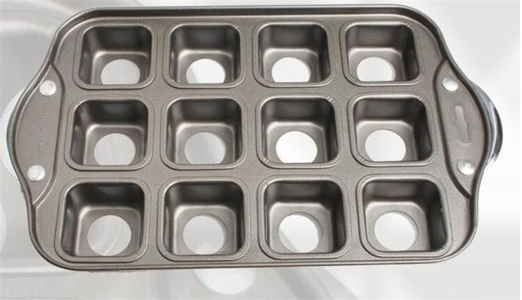 12 kopjes ronde cheesecake taartvorm mini antiaanbakvorm verwijderbare bodem muffin cupcakevorm doe-het-zelf bakgereedschap