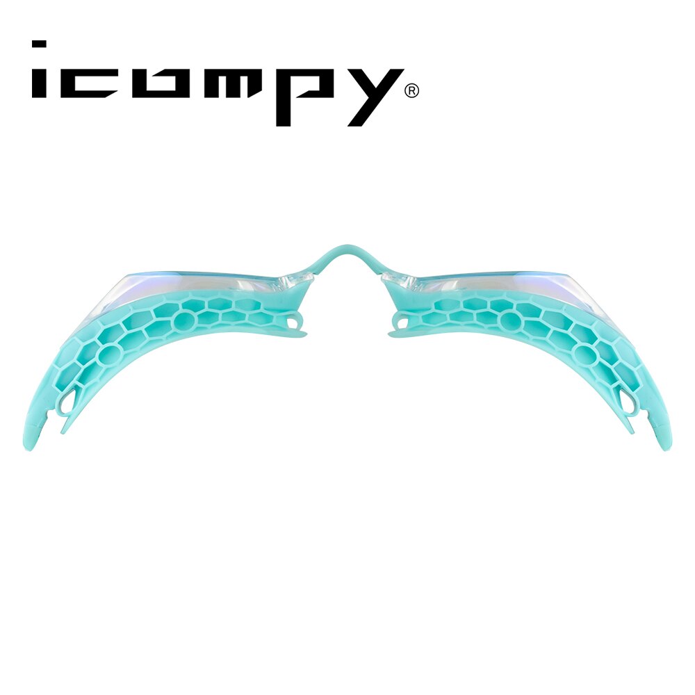 LANE4 Icompy Zwembril Zwemmen Bril Anti-Fog Uv Bescherming Waterdicht Voor Volwassenen Mannen Vrouwen #95310 Eyewear