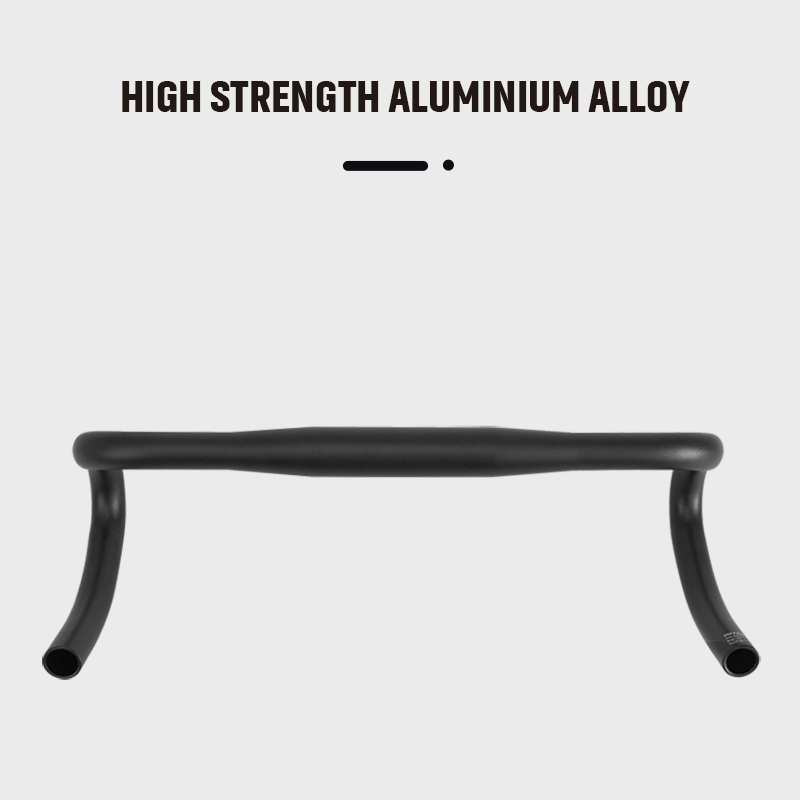 GITNU Aluminium alloy bicycle ROAD HANDLEBARS bike 25.4/31.8x380/400/420/440mm