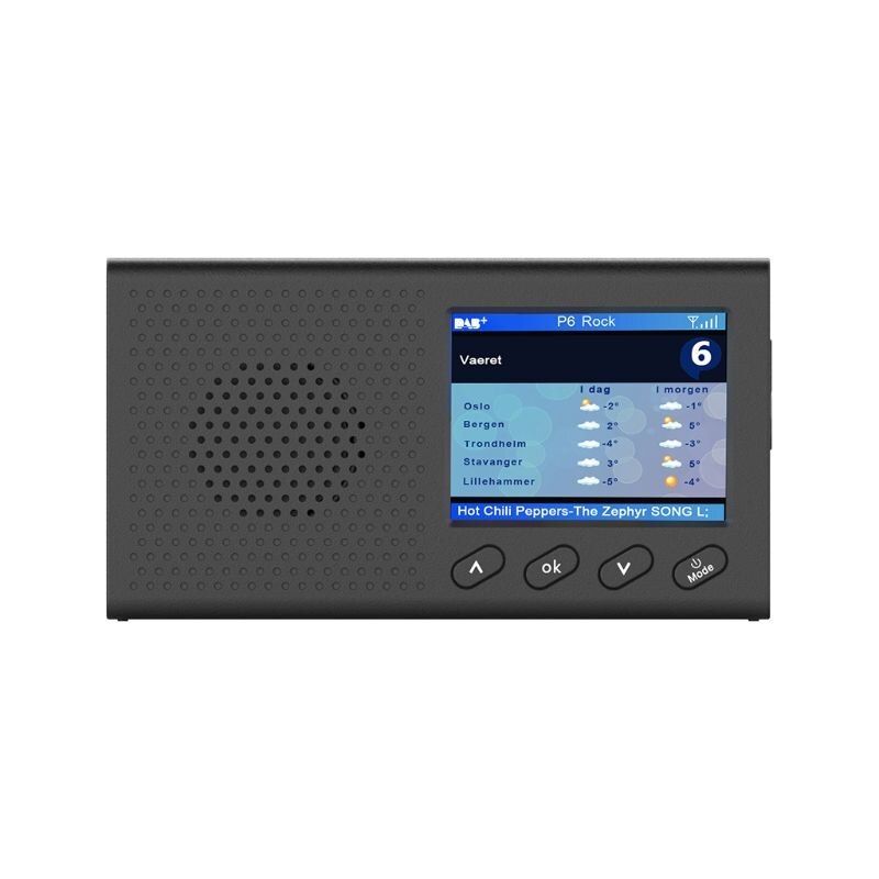 Mini Tragbare DAB Empfänger FM Radio Bluetooth 4,2 Musik-Player Unterstützung 3,5mm Stereo Audio Ausgang Funktion