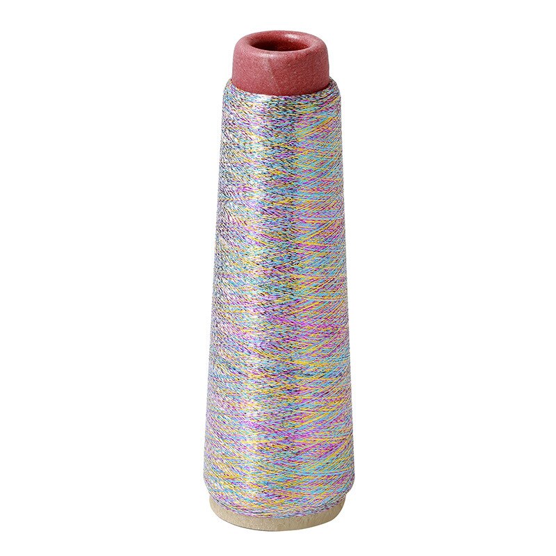 Color Flash Bright Silk Gold And Silver Thread Computer Embroidery Manual Cross Stitch Metal Thread DIY Braided Thread: Light color