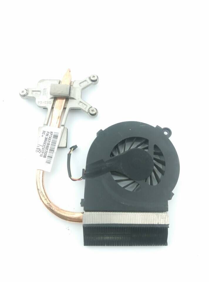 Original Cooler for HP CQ42 CQ62 G42 G62 cooling heatsink with fan 606609-001 607084-001: heatsink and fan