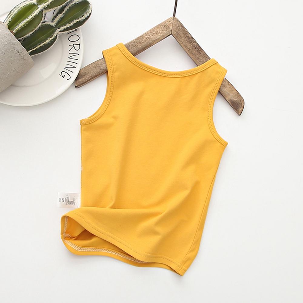 Gilet caraco en coton solide pour bébé