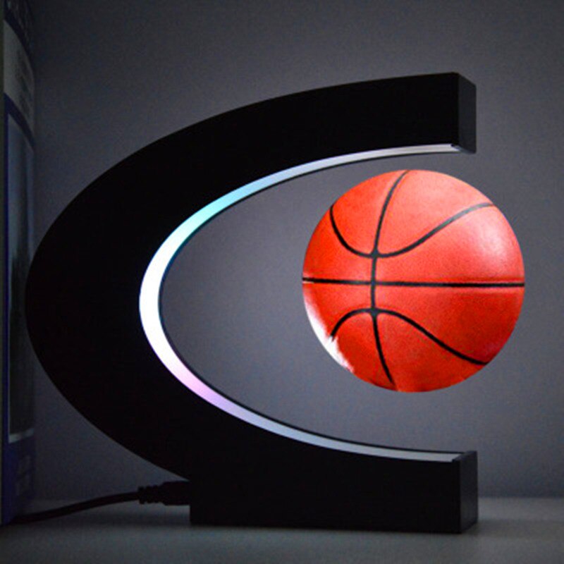 C Shape Football Home Decor Ball Electronic Magnetic Levitation Floating Basketball Astronomy Decorative For Any Home Or Office