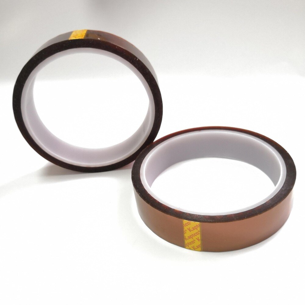 20mm width High Temperature Polyimide Silicone Tape 280'C Heat Resistant Insulation Polyimide Film Adhesive Tape