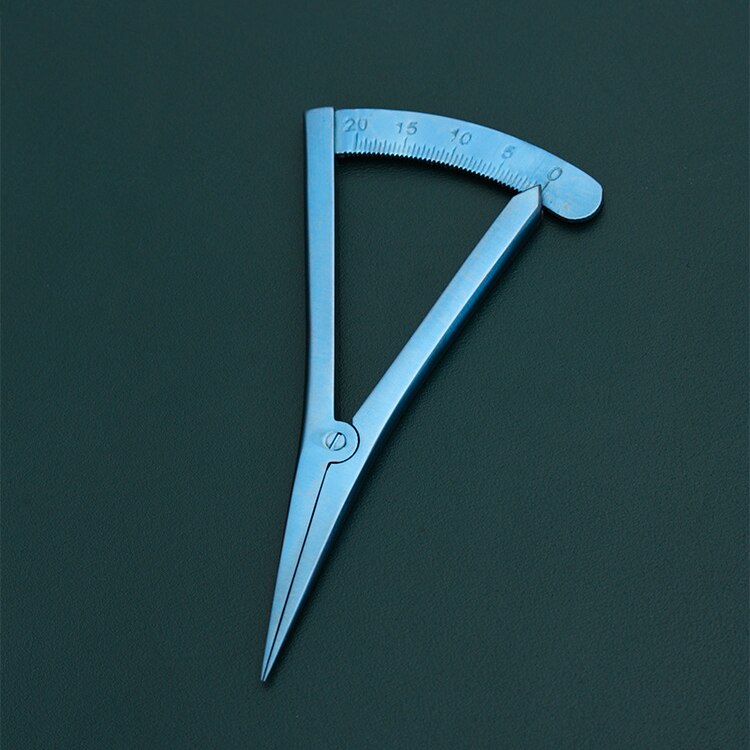 Brújula de rueda de trazado ajustable de cuero con herramienta de marcado de escala, calibrador de ranura de distancia de puntada, dispositivo, suministros de artesanía: B Titanium Alloy