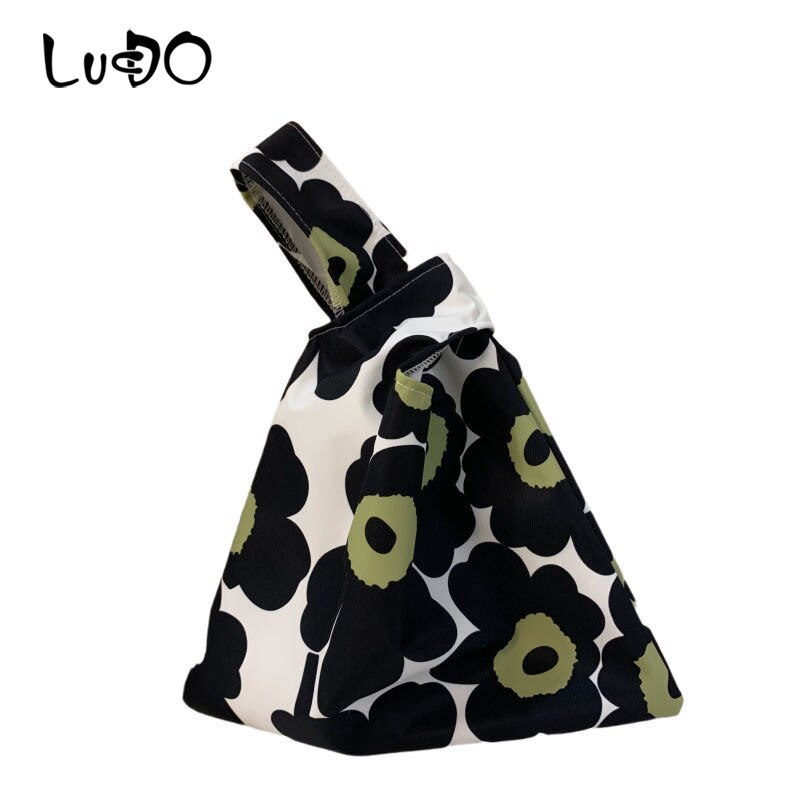 Telefone versátil pequena bolsa 2020 nova estelle wang flap oxford pulseiras moda feminina floral aberto macio bolso pano embreagem sac