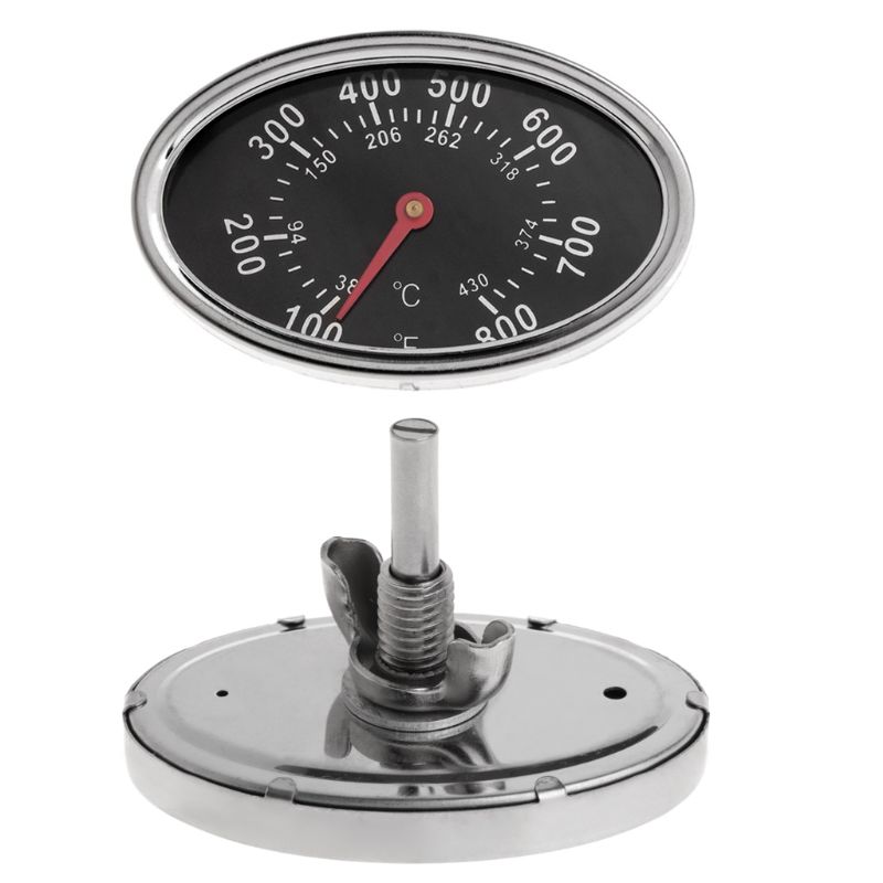 800 ℉ oval bbq grop rökare grill termometer ratten temperaturmätare byte