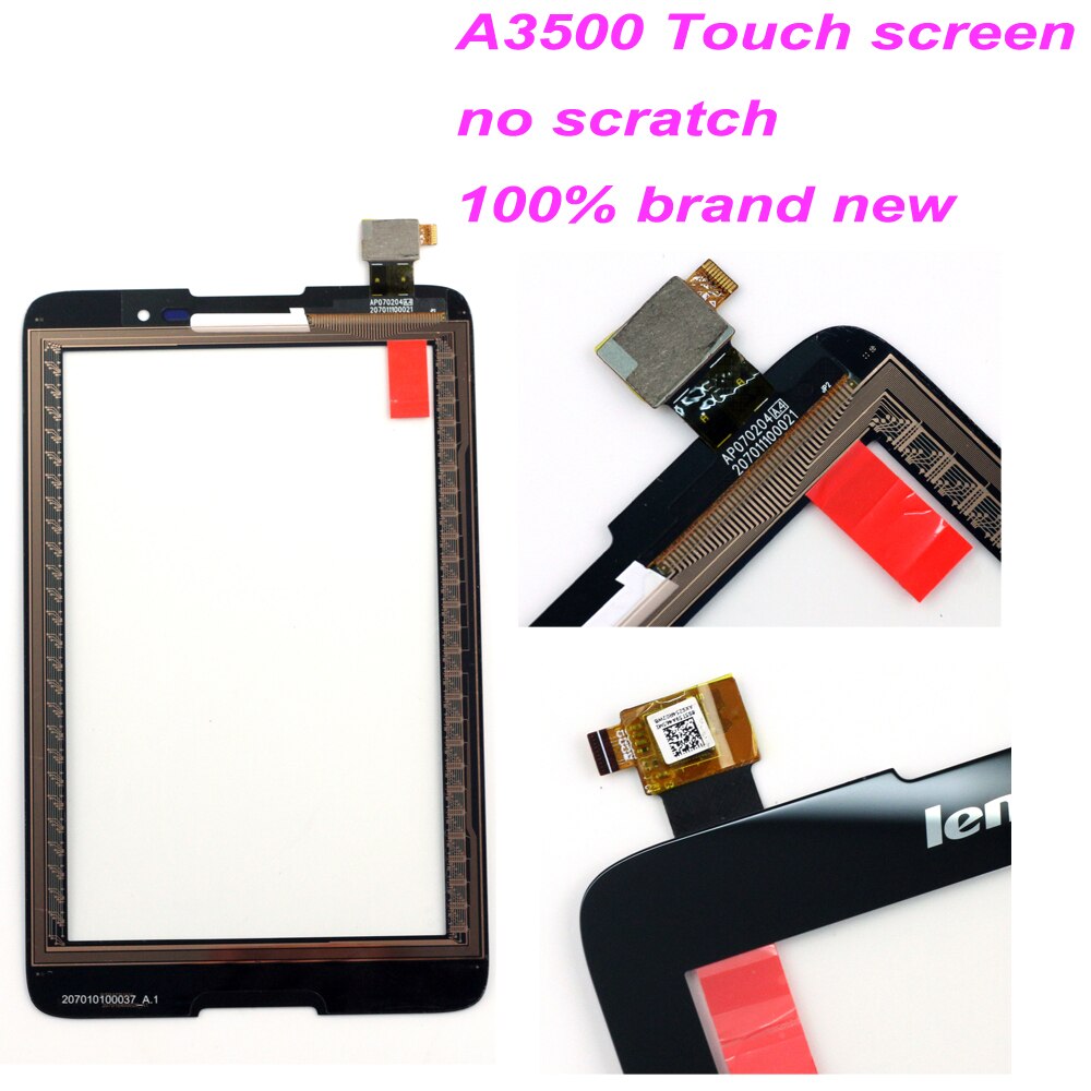 Starde Lcd Voor Lenovo A7-50 A3500 A3500-F A3500-H A3500-HV Vervanging Touch Screen Digitizer Glas 7-Inch Zwart Met gereedschap