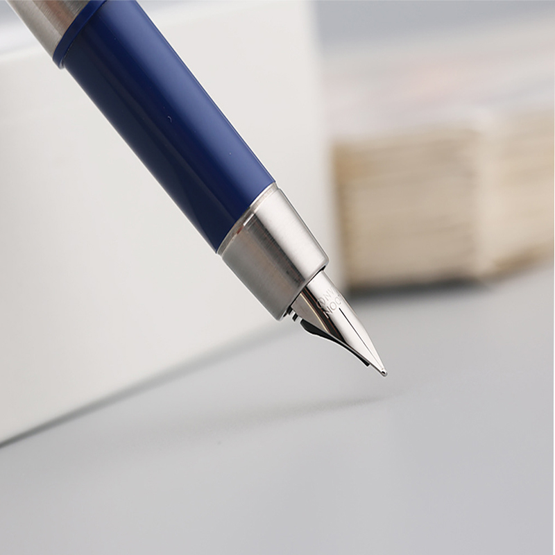 MAJOHN B25 Ball Point Pen/Fountain Pens, Metal Rod Smooth Fine Writing Lines Compact Portable Calligraphy Study School Supplies