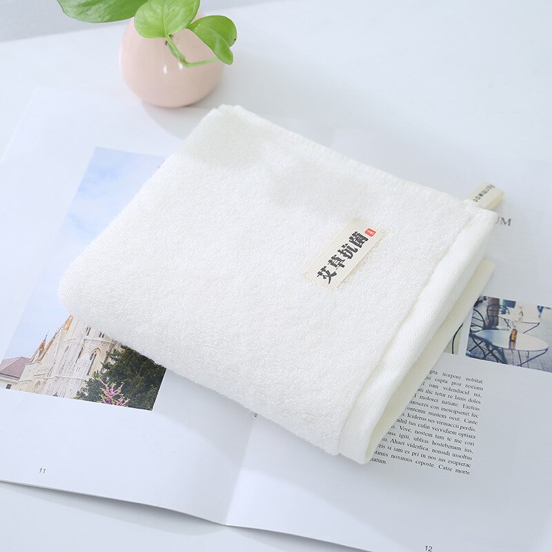 Bamboevezel volwassen badhanddoeken microvezel washandje voor douche gezichtshanddoek superabsorberende badhanddoeken badkamer 1pc: Wit