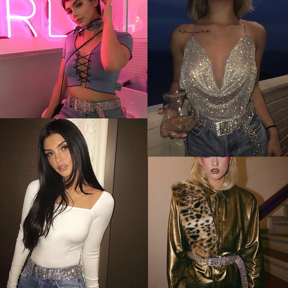 Luxe strass-steentjes voor dames, brede riem, zilver, bruid, bruiloft, kristal, diamant, tailleketting, riemen, barry.wang 1017