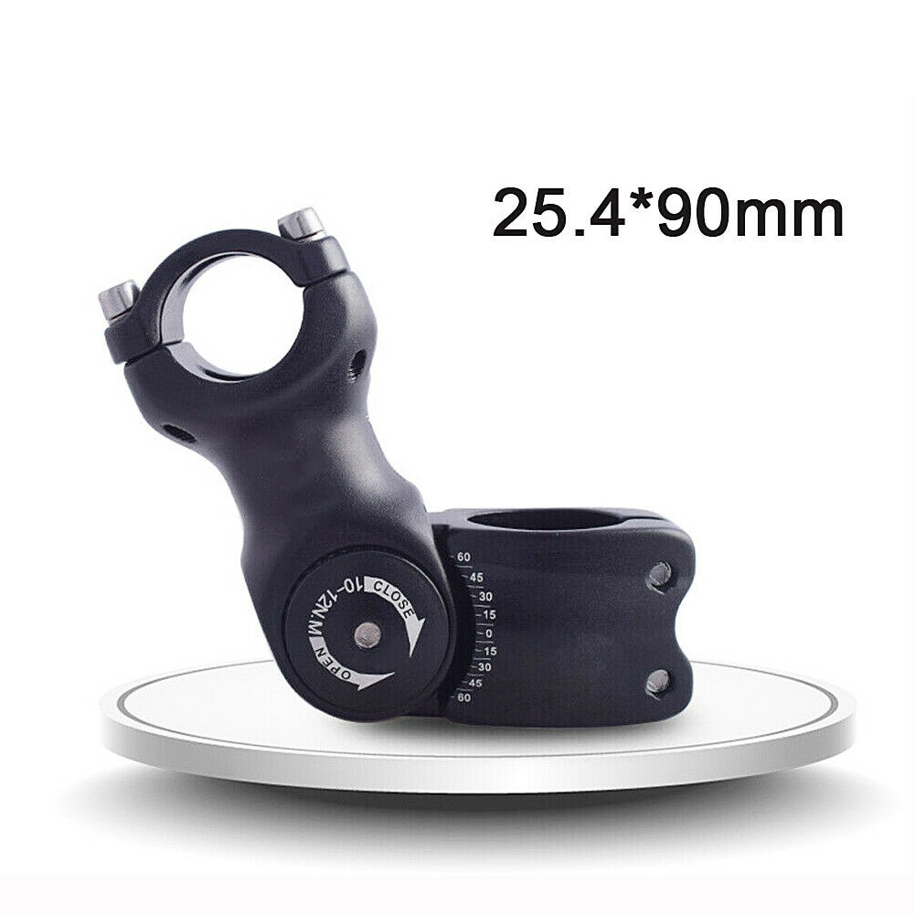 MTB Road Bike Stem Adjustable Rise Up Bicycle Handlebar Stem 25.4/31.8*90/110mm Bicycle Road Bike Replacement Parts For Cycling