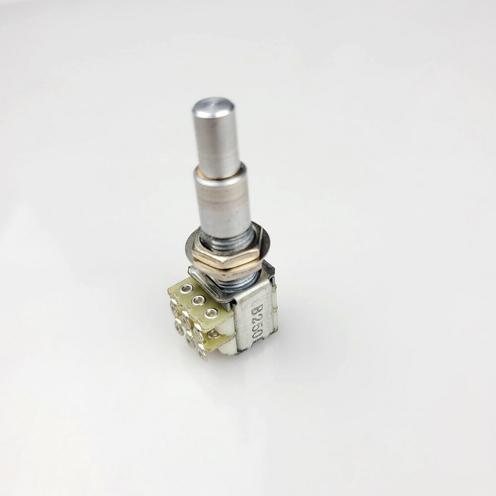 1 Stuk B5K/B10K/B50K/B100K/B250K/B500K Gestapeld Dual Concentrische Potentiometer (Pot) met Center Detent Gemaakt In Korea
