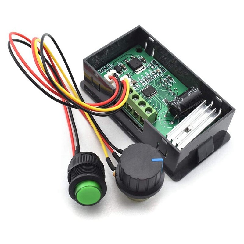 JFBL 6V-30V 8A DC Motor Speed Controller 6V 12V 24V PWM Stepless Speed Control Switch Adjustable Driver Regulator