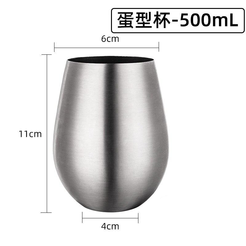 Rustfrit stål krus metal rejse krus tumbler pint briller kopper udendørs camping drikker kaffe te øl: -en