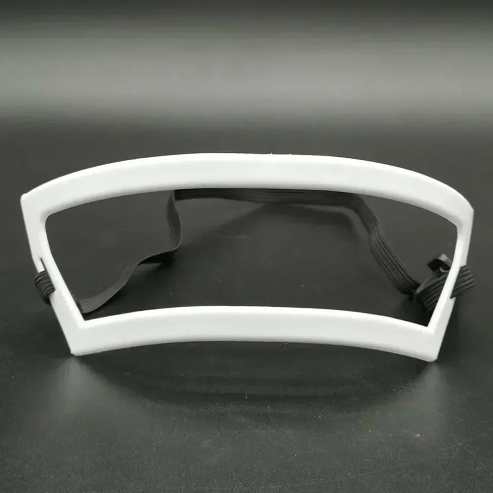 Règle de coupe de cheveux, Guide de décolleté, façonnage, modèle de barbe, peigne, pochoir de cou, styliste arrière, règle de cou pour hommes, accessoire de barbier: WHITE