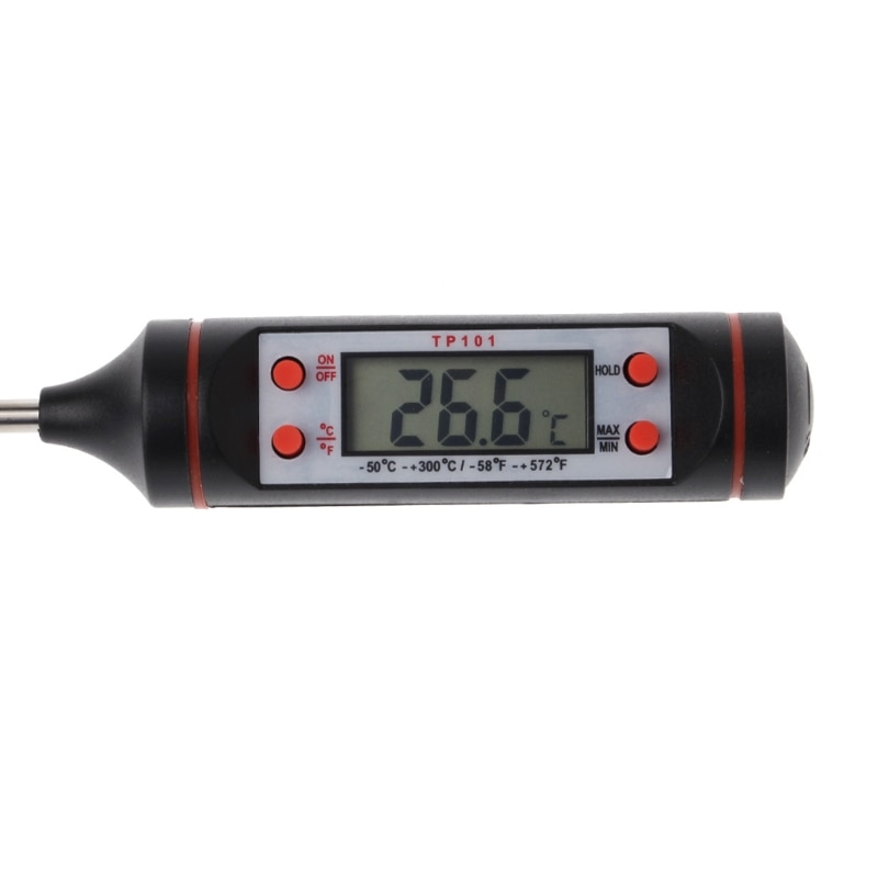 Voedsel Olie Koken Vlees Bbq Probe Digitale Thermometer Temperatuur Keuken 77UD