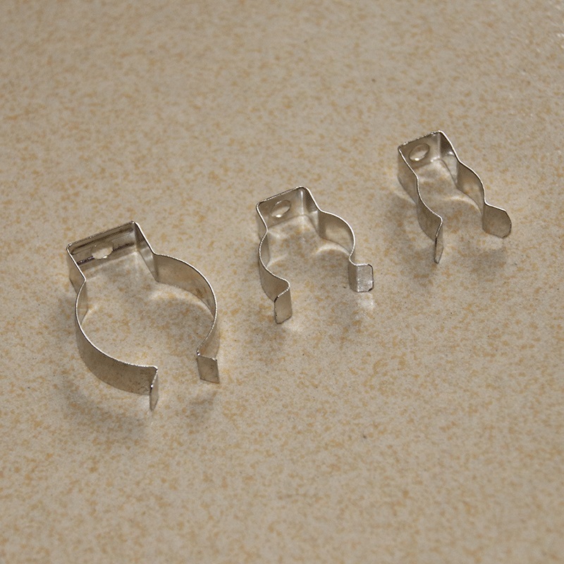 Camal 5pcs/lot Chrome T4/T5/T8 LED Fixing Clips / Tube Clips Light Lighting Accessories Fixed Clip Fixing Bracket Nickel Plating