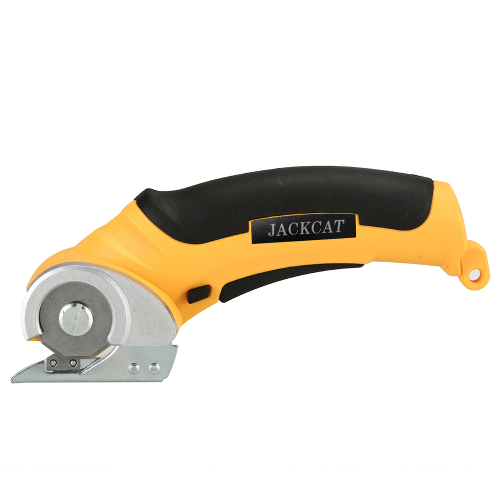 6mm Elektrische Schere Schneiden Dicke Stoff Schneiden Maschine Pappe Leder Kunststoff Trimmer Elektrische rotierend Tuch Cutter