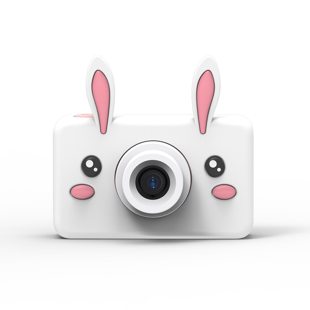 Kids Mini Digital Camera Children 1080P Cute Camcorder Video Recorder Xmas Spy Gadgets Toy Camera: Rabbit