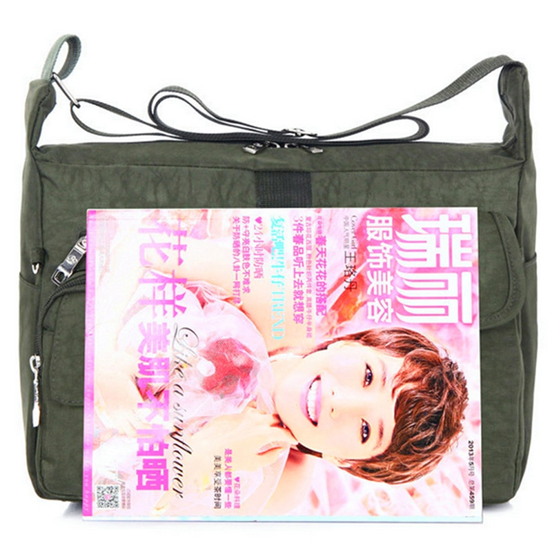 Waterproof Nylon Women Messenger Bags Vintage Hobos Ladies Handbag Female Crossbody Bags Shoulder Bags Casual Travel bag