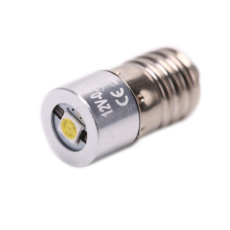 E10 Lampe De Poche Ampoule De Rechange Torches Lampe de Travail P13.5S BA9 0.5W LED DC3V 4.5v 6V 7.5v 9v 12v froid!