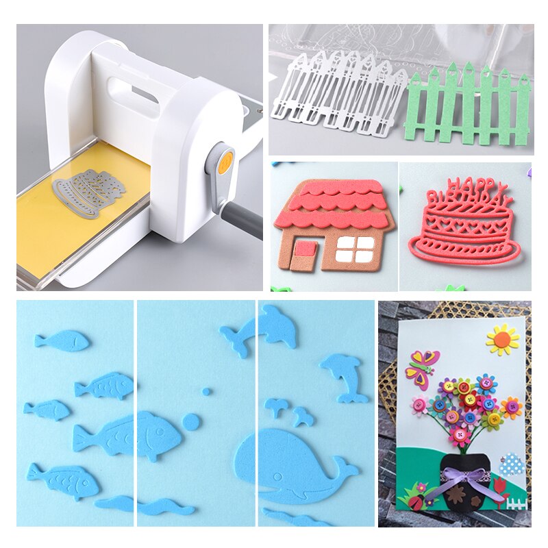 DIY Manual Embossing Machine Paper Art Cutting Machine Album Material Decorative Pressure Paper Window Flower Paper-cut 1pc