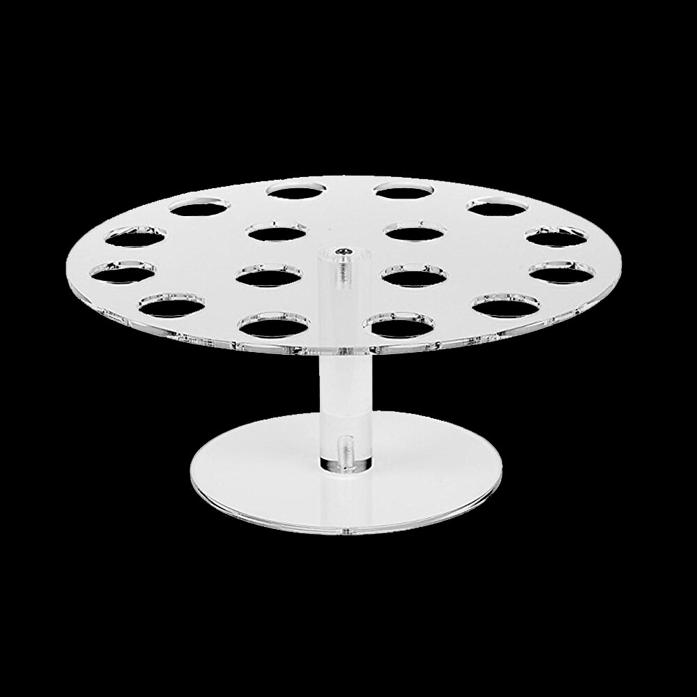 16 huls rundt slik akryl holder cupcake iskegler holder til bryllup kid fødselsdagsfest buffet display