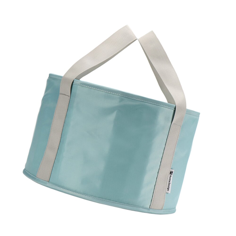 1PC Portable Water Basin Folding Washing Laundry Basin Multi-purpose Water Basin Outdoor Washing Foot Basin Stylish Washbasin So: Picture 1