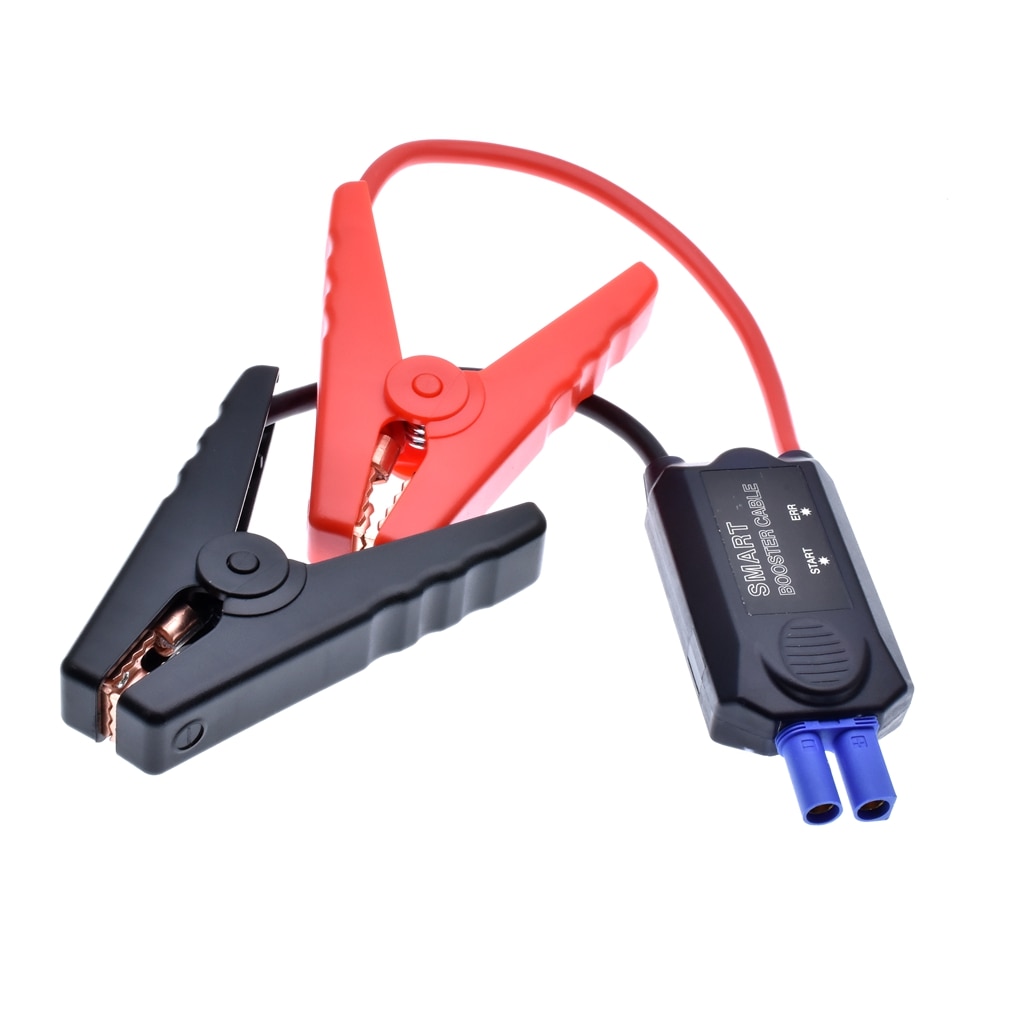 Smart Fully Protected 14 inch Intelligent EC5 Connector Emergency Alligator Clamp for 12V jumper cable Battery Pack