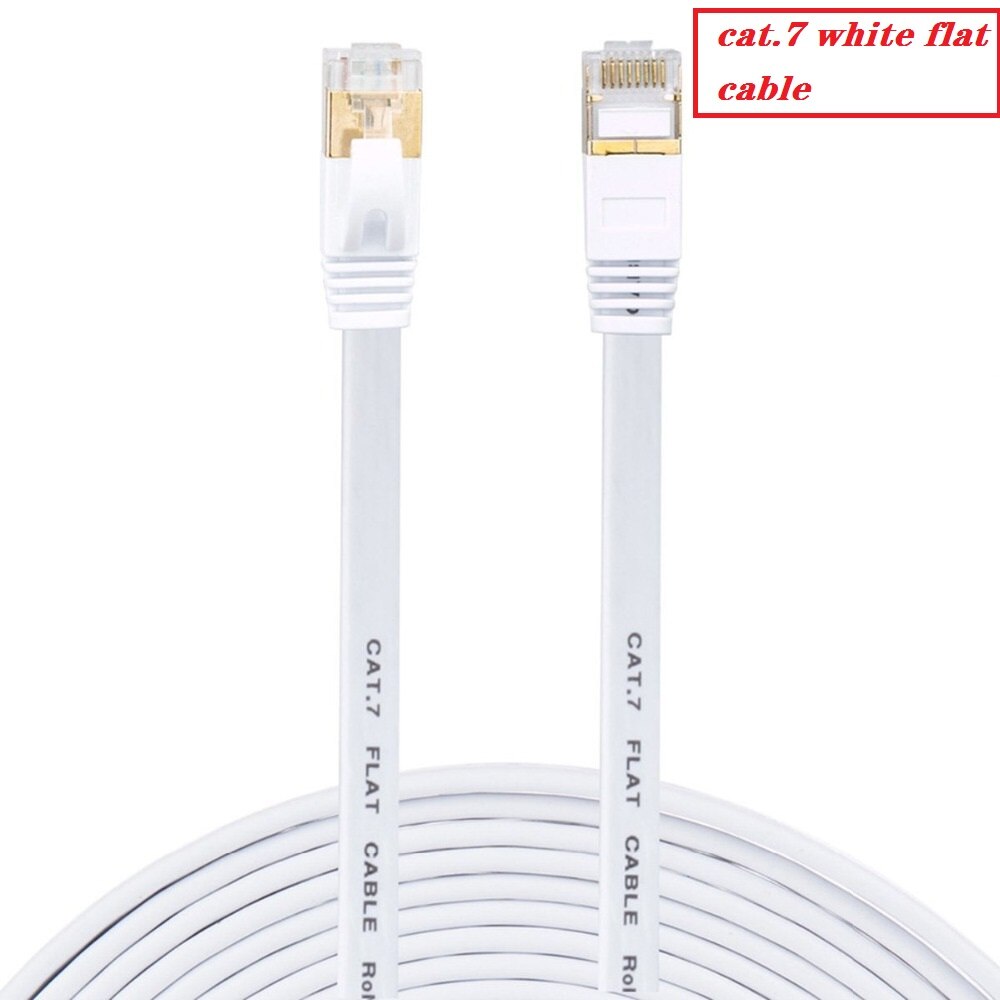 Ethernet Cable Cat 7 Lan Network Cable rj 45 High Speed Flat Internet Lan Patch Cords for Router Modem Cat6 Cable Ethernet