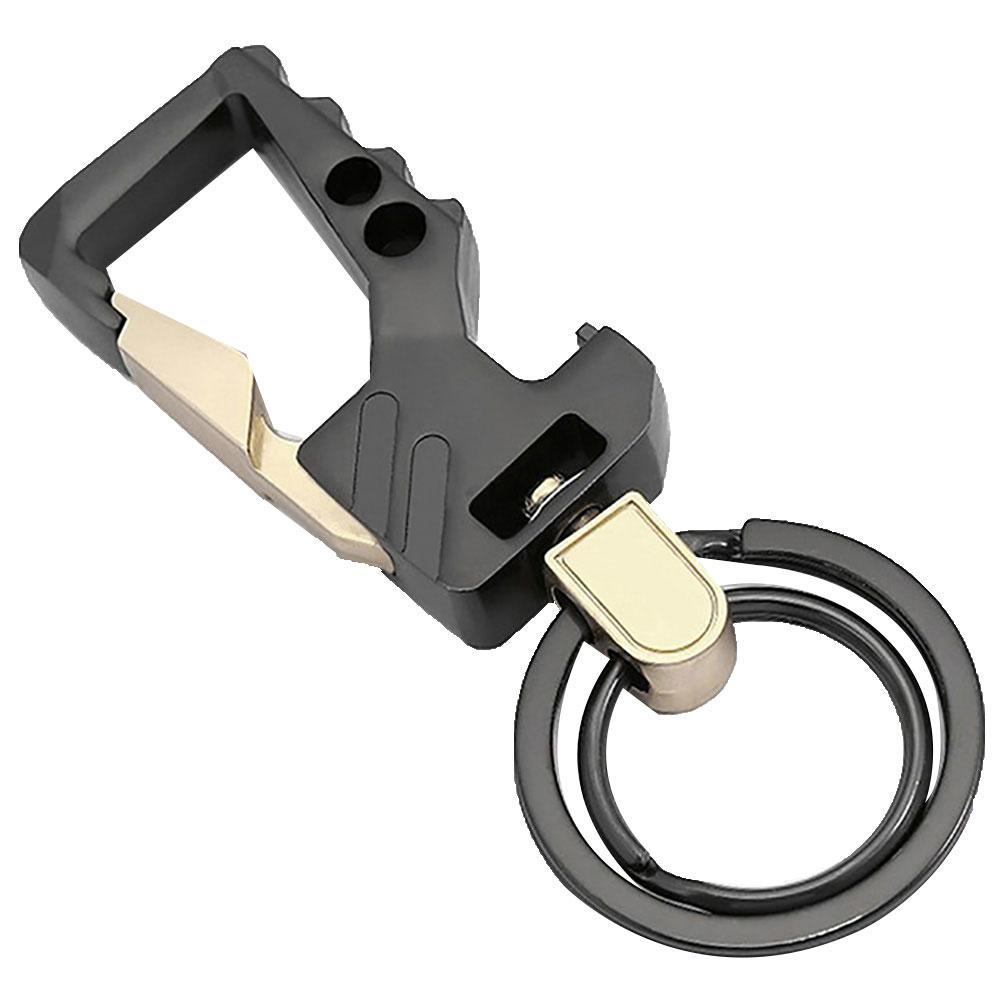 Multifunctionele Carabiner Sleutelhanger En Unieke Mannen Auto Sleutelhangers Flesopener Voor Multi Functie Hoogwaardige Sleutel Ringen houder