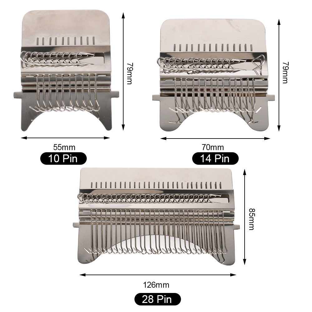 Cadre de tissage de métier à tisser en bois pour tapisserie à main, petit métier à tisser pour réparer les vêtements et les jeans, outils de tricot à petit cadre