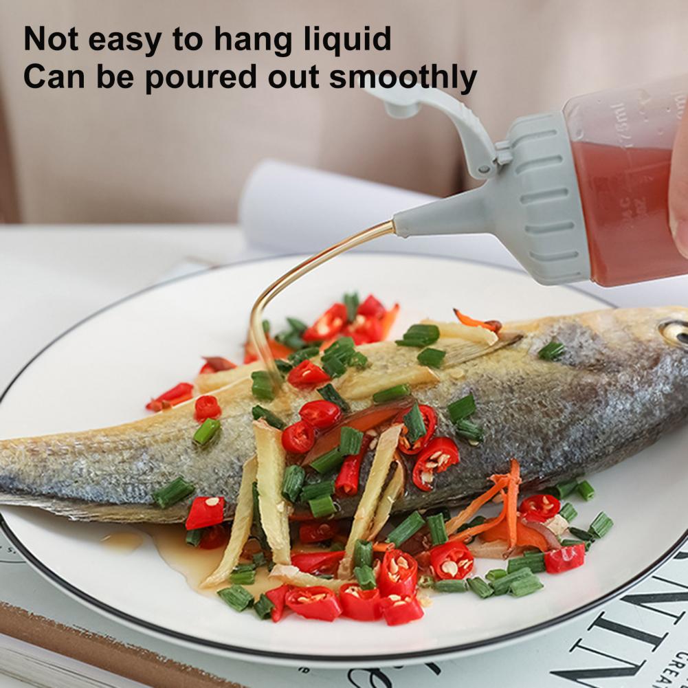 Spice Bottle Lightweight Squirt Bottle 2 Color Bendable Wonderful Mess-free Spice Bottle
