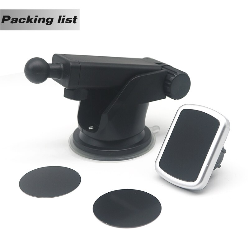 Uitschuifbare Arm Voorruit Autohouder 360 Draaibaar Telescopische Auto Telefoon Houder Universele GPS Stand Mount Vensterglas Auto Houder: Default Title