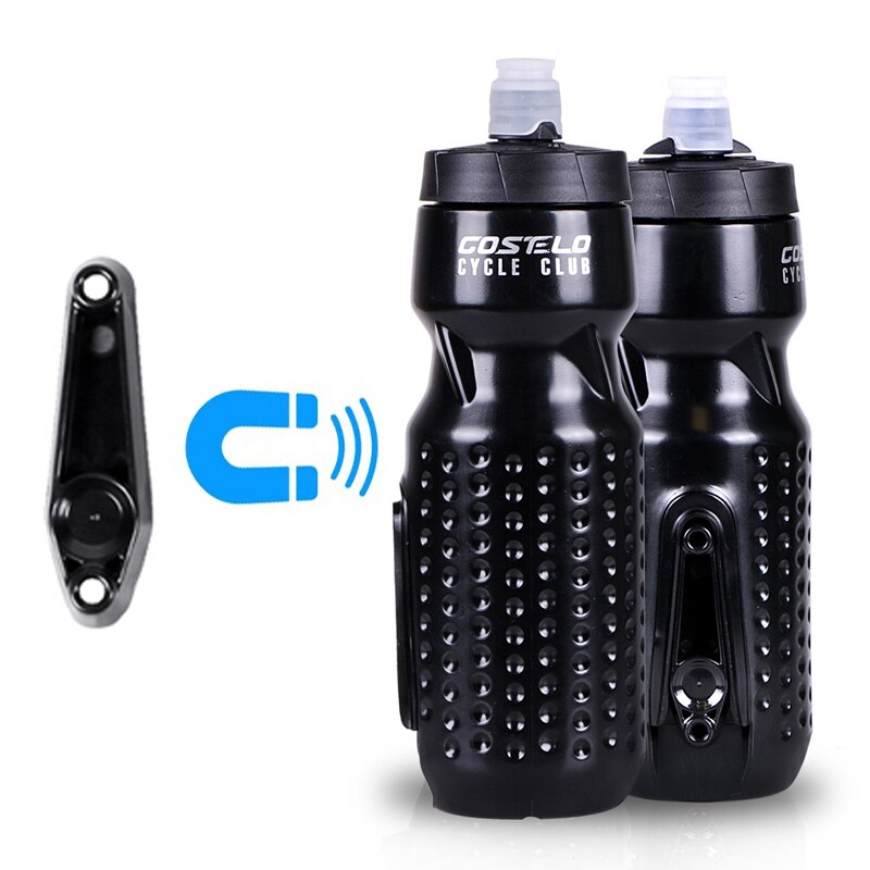 2 in 1 Magnetic Bike Bottle Holder with Water Bottle MTB Road Bike Drink Bottle Stand Rack for Cycling Bicycle Accessories