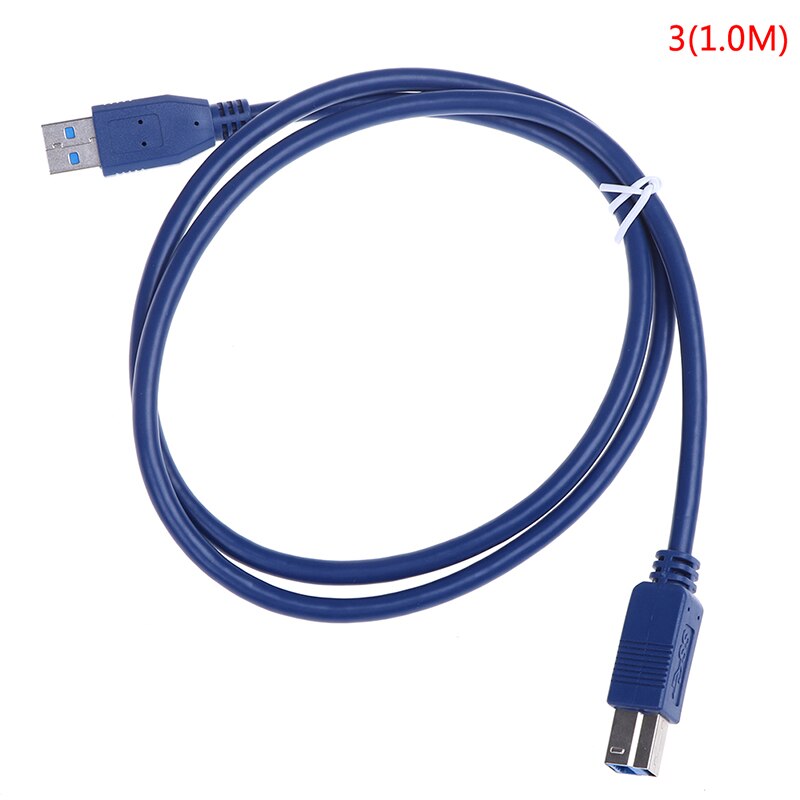Neue USB 3,0 A Stecker BIN zu USB 3,0 B Typ Männlichen BM Verlängerung Drucker Draht Kabel USB 3,0 Kabel für Drucker Abendessen Geschwindigkeit