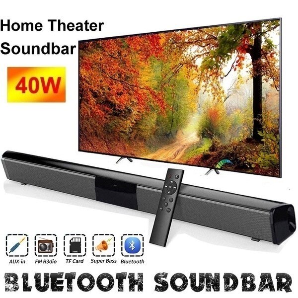 Luxury Upgrade Super Heavy Bass Home Theater Surround Sound Bar Wireless Bluetooth Soundbar Stereo Speaker TV Subwoofer