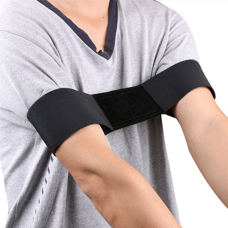 Golf Swing Training Aid Golf Arm Band Posture Motion Correction Belt for Golf Beginner Golf Training Accessories: Default Title