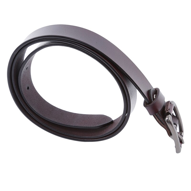1 correa de cuero de PU accesorios de ropa para niños y niñas cinturón de cuero genuino cinturones de ocio para niños: Coffee 110cm