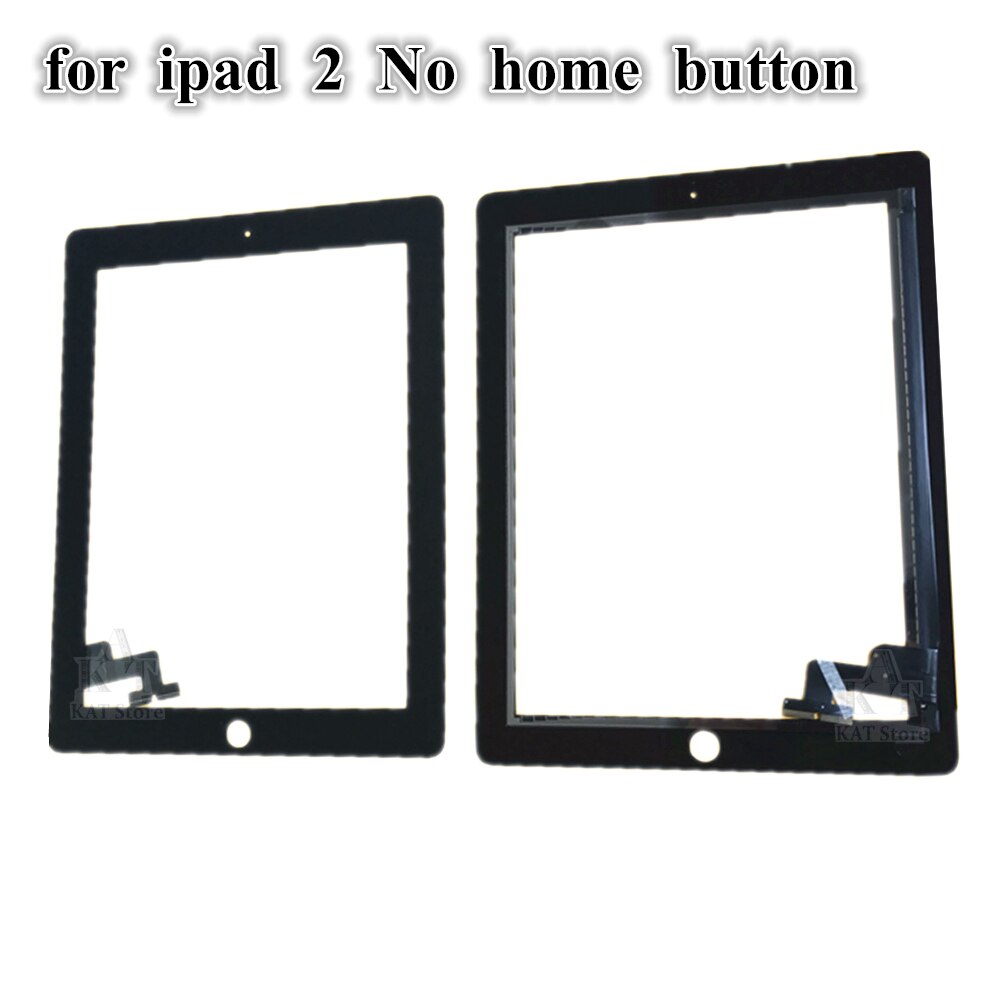 1Pcs 9.7 "Touch Screen Voor Ipad 2 A1395 A1396 A1397 Front Touch Screen Digitizer Sensor Glass Panel Frame voor Ipad 3 A1416 A1430
