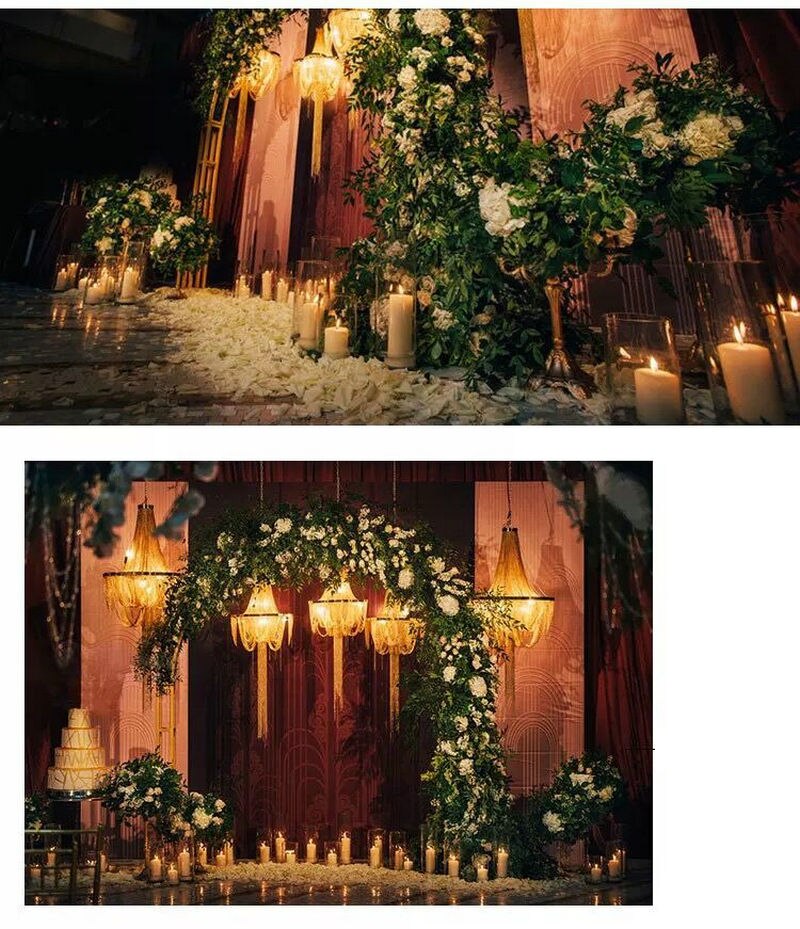 Rechargeable Flickering Flame Pillar Candle Paraffin Wax LED Glass Candle Set Dancing wick Home Bar party Deor Dia 7.5cm-Amber