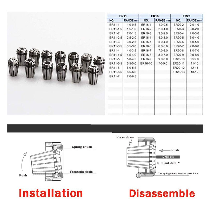 Genmitsu Aluminium Z-as V2, met spindelmotorhouder voor 775 of 300-500 W spindel, 43 mm en 52 mm diameter voor 3018-PROVer/PROVer Mach3/3018-MX3/3018-PROVer V2