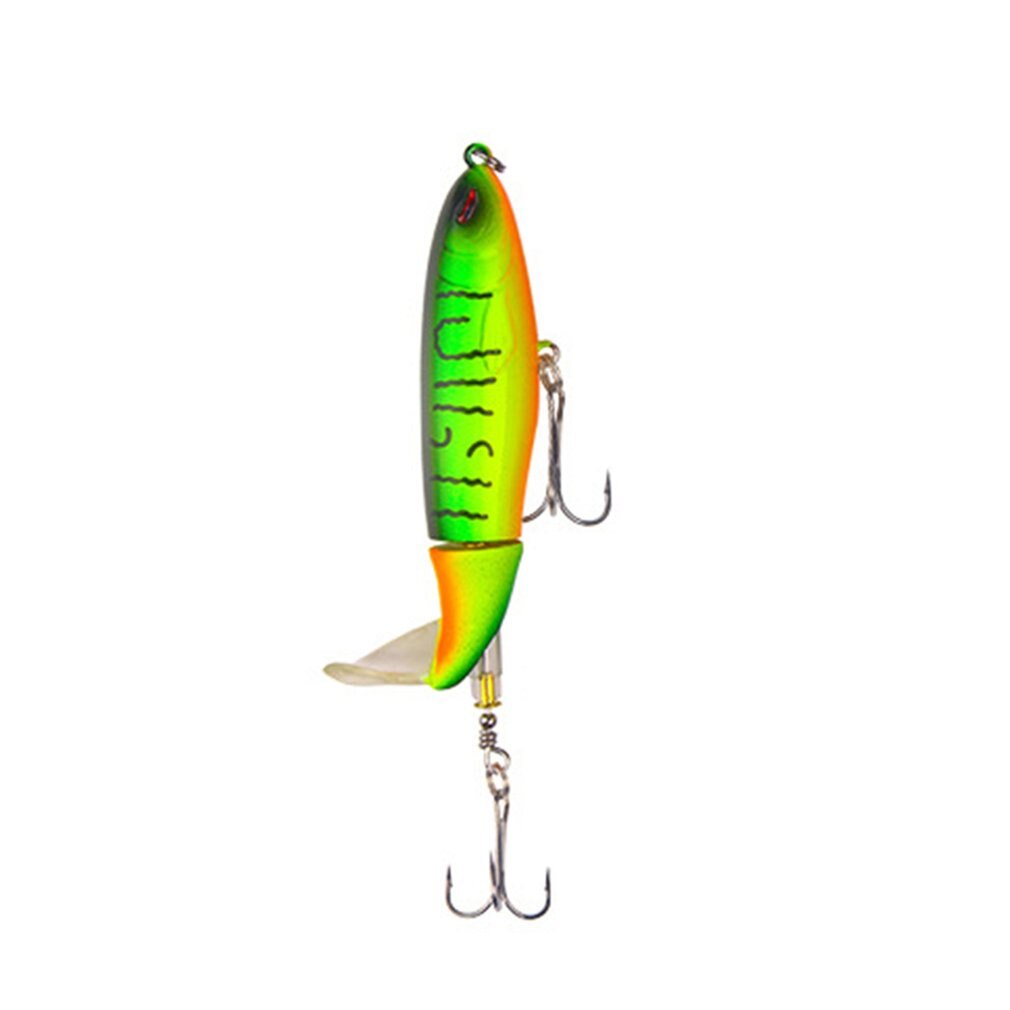 10Cm 13G Whopper Popper Topwater Vissen Lokken 3D Ogen Plastic Kunstaas Hard Vissen Plopper Haak Vissen Accessoires