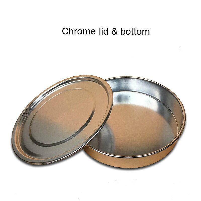 Pest Selection Sieve Set Chrome Round Hole Grain Selection Sieve Diam. 30 cm Aperture 1.5 mm 2.5 mm Including Lid & Bottom