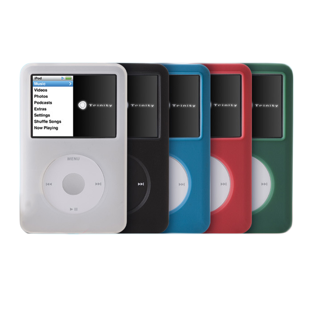 Silicone Sleeve Soft Silicone Rubber Protective Case Pouch for iPod Classic 3th 80GB 120GB 160GB(Thin Version /3Th )