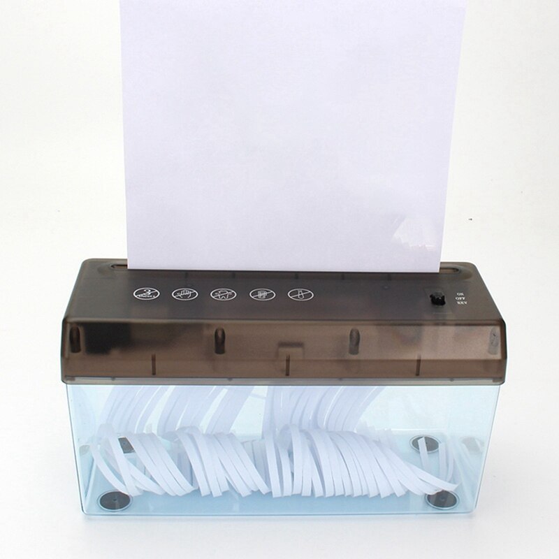 USB Electric Dual Purpose Paper Shredder Desktop Mini Financial Bill A4 Paper Shredder Paper Cutter For Home Office