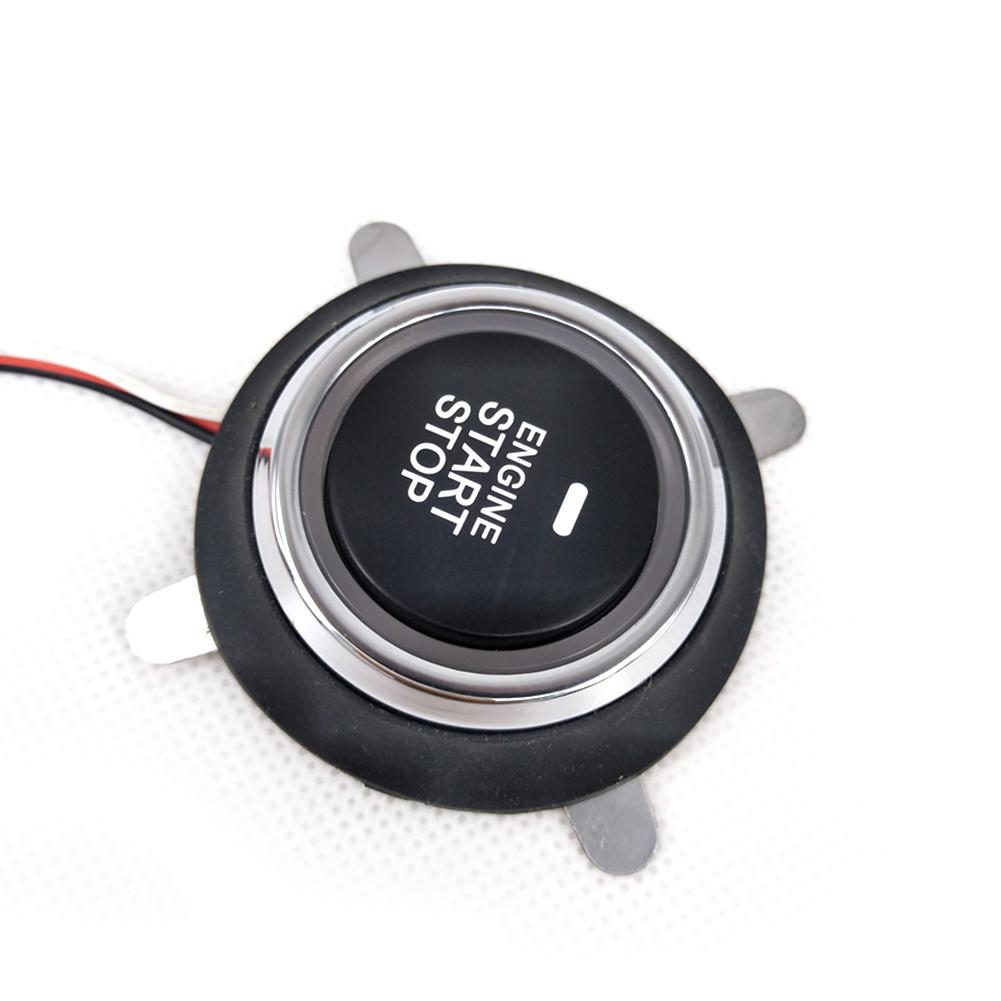 Smart One-button Start Engine Push Start Stop Button Lock Ignition Keyless Entry Engine Start Button System Car Alarm System